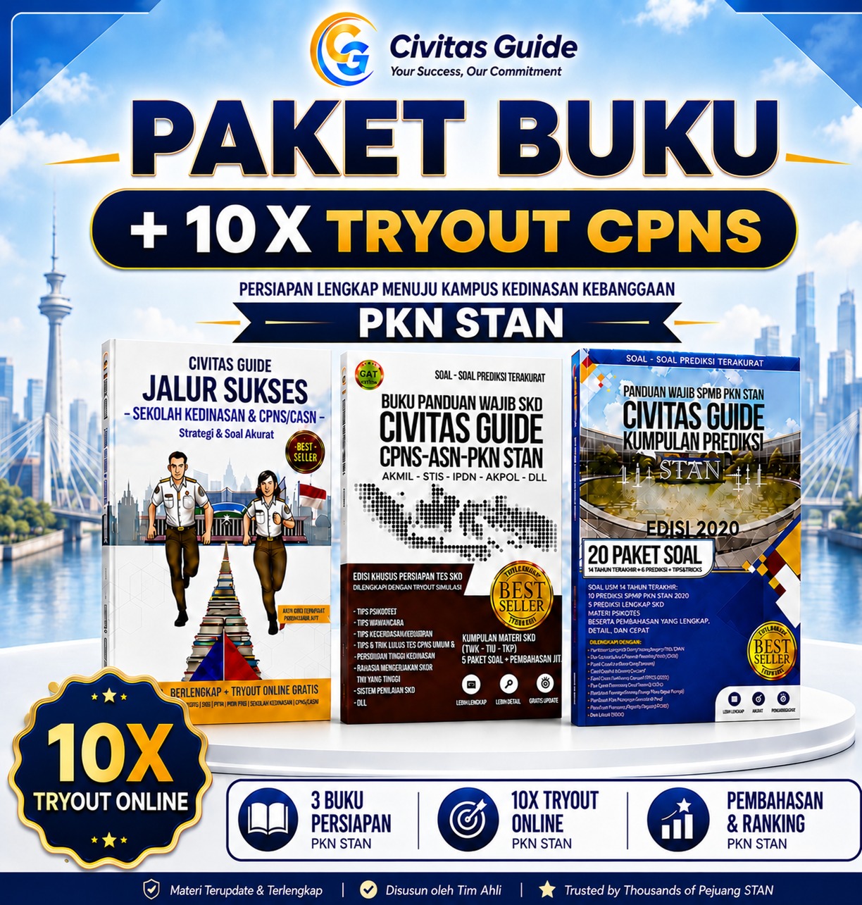Buku + 10x Tryout CPNS